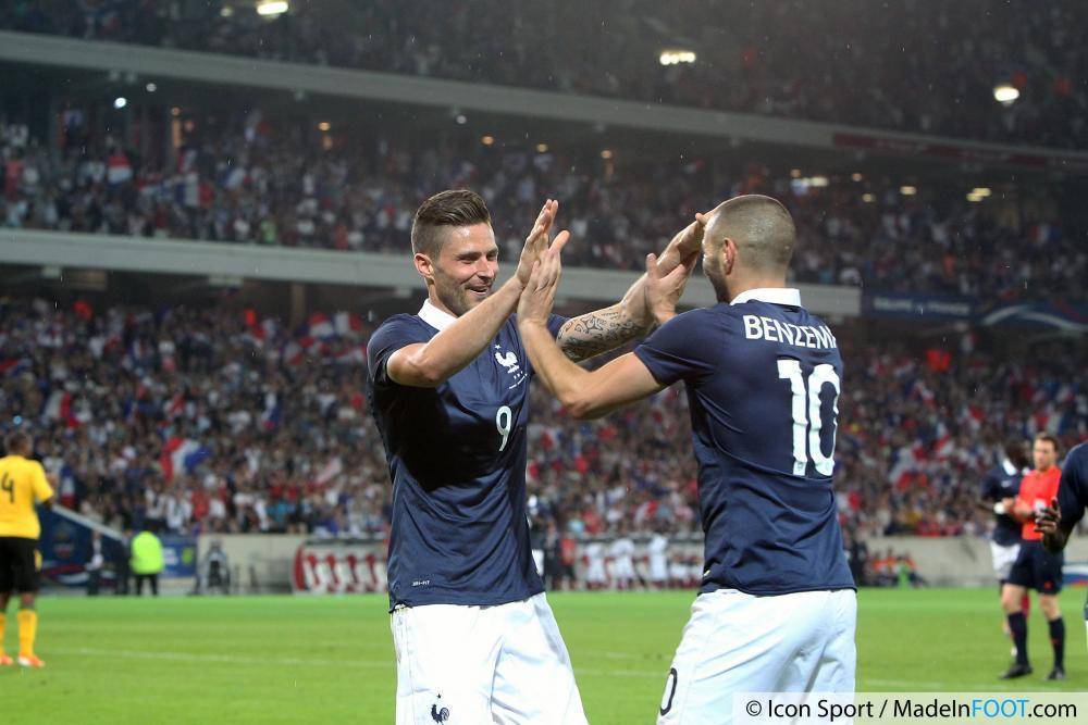 Benzema et Giroud seront adversaires pour la première fois 