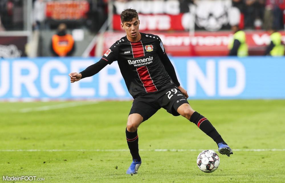 Havertz est courtisé par les plus grands d'Europe.