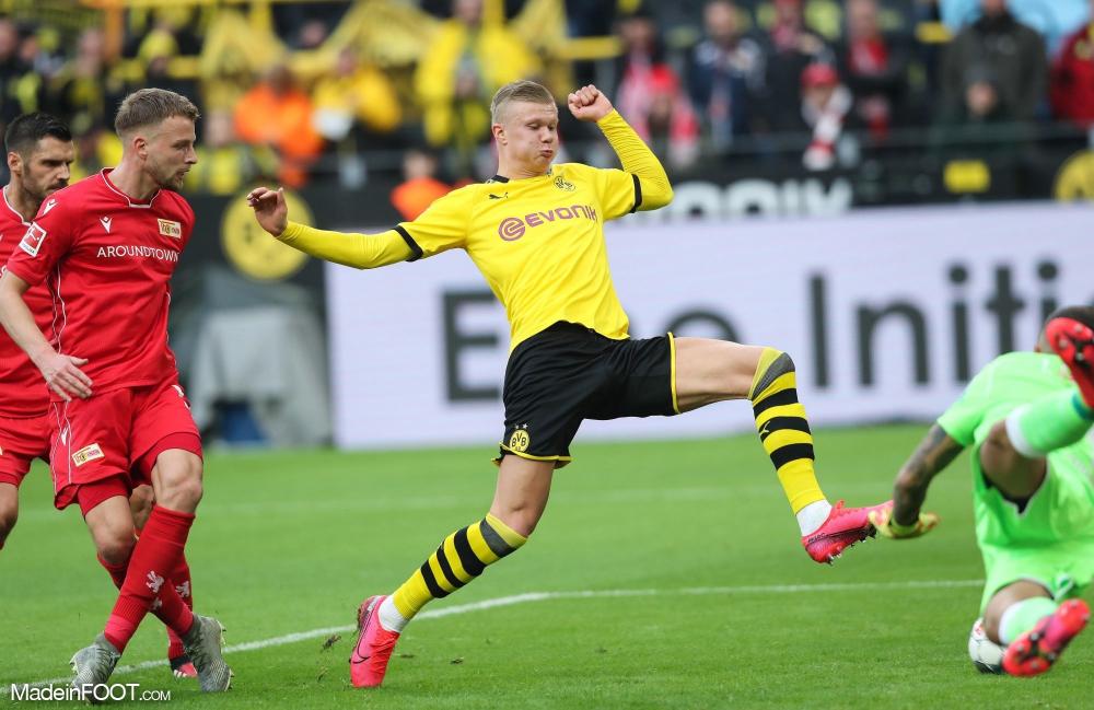 Haaland est arrivé à Dortmund en janvier dernier.