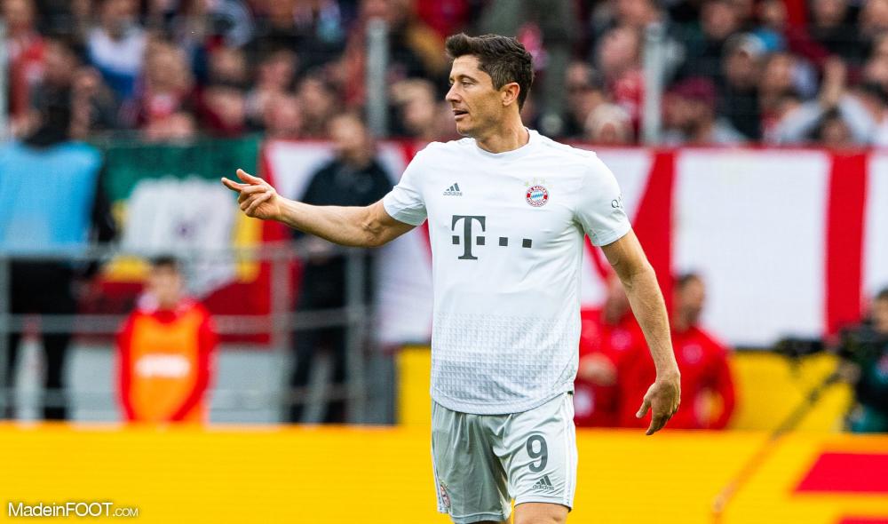 Robert Lewandowski, l'attaquant du Bayern Munich.