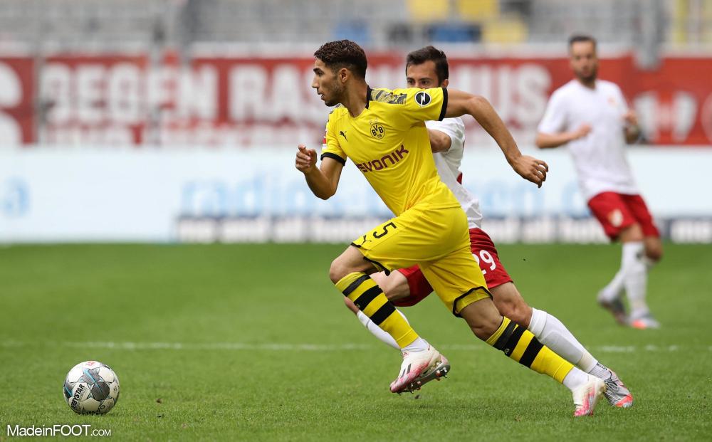 Hakimi n'entre plus dans les finances de Dortmund