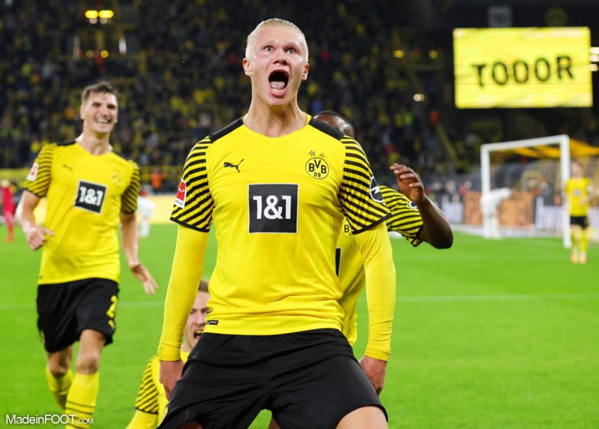 Erling Haaland, joueur du BvB.