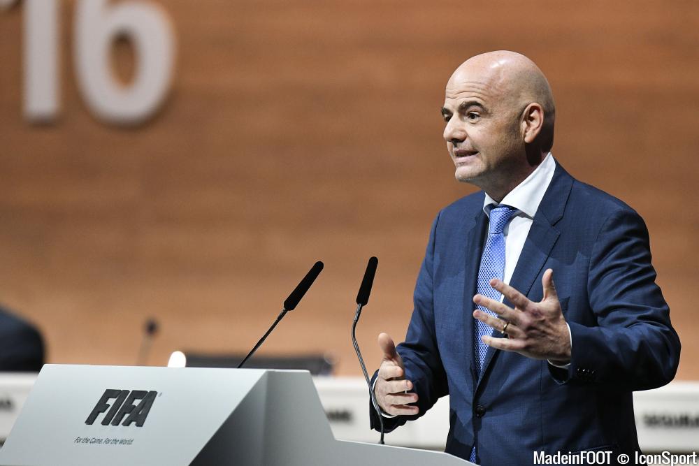 Gianni Infantino, le président de la FIFA.