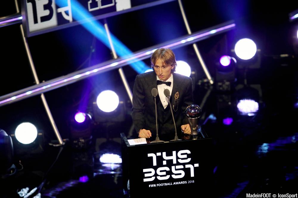 Luka Modric a été élu joueur de l'année 2018.