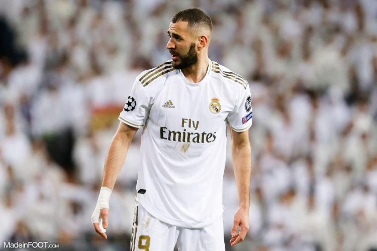 Karim Benzema, joueur du Real Madrid