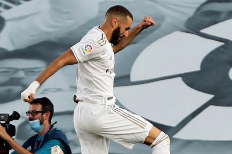 Benzema avec le Real Madrid