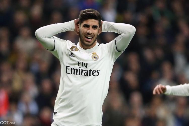 Marco Asensio, joueur du Real Madrid.