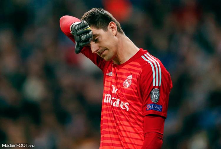Thibaut Courtois, le gardien de but du Real Madrid.
