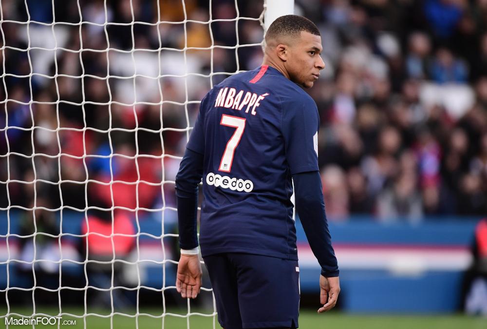 Kylian Mbappé, attaquant du Paris Saint-Germain