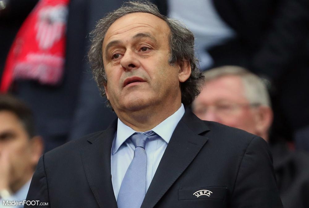 Michel Platini, légende de l'équipe de France.