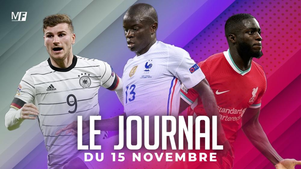 Le journal du dimanche 15 novembre 
