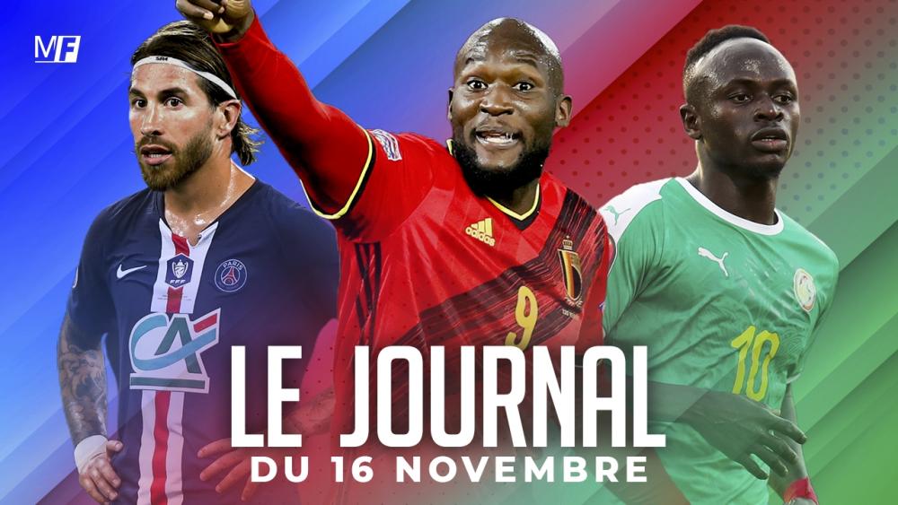 Le journal du lundi 16 novembre