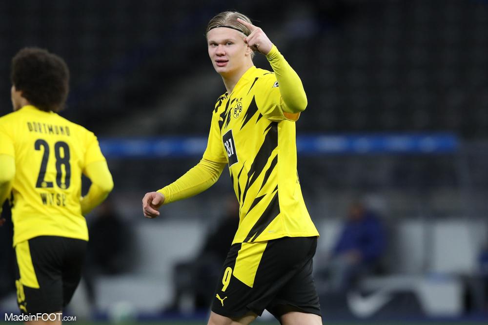 Haaland avec Dortmund