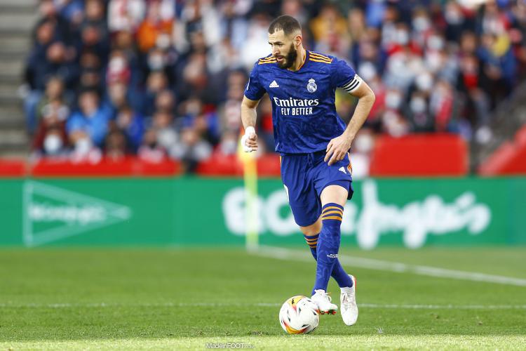 Benzema avec le Real Madrid