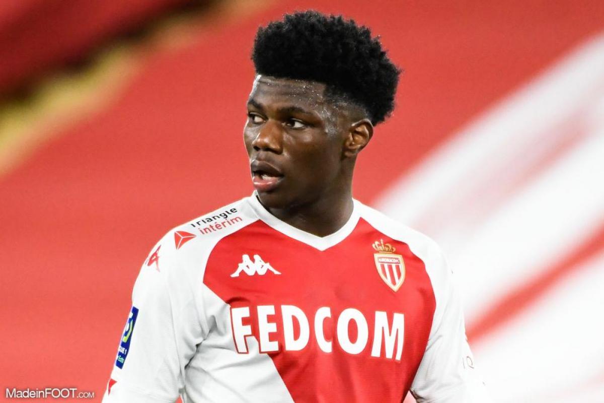 Aurélien Tchouaméni sous les couleurs de Monaco