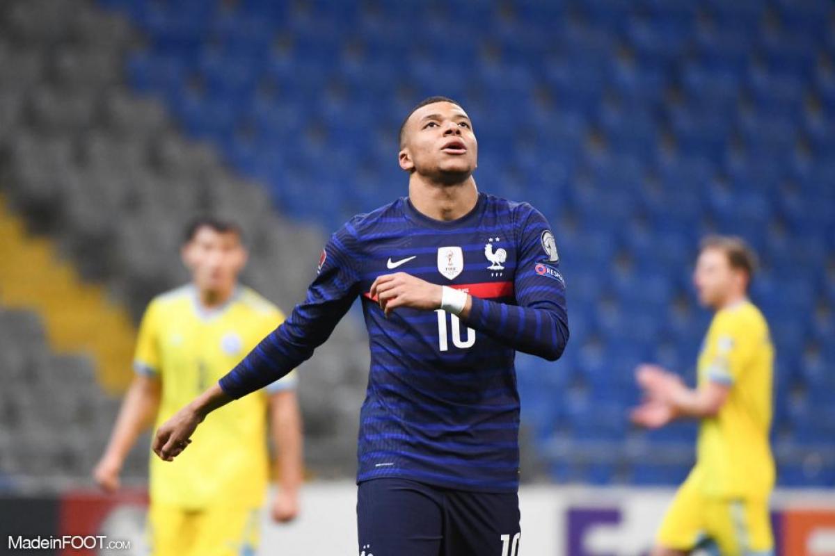 Mbappé avec les Bleus