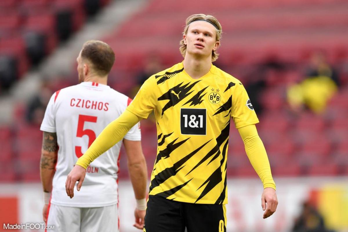 Erling Haaland, l'attaquant du Borussia Dortmund