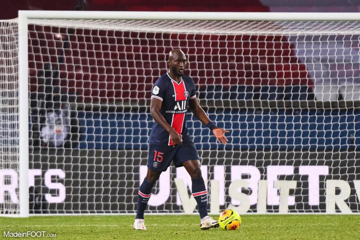Danilo Pereira avec le PSG.