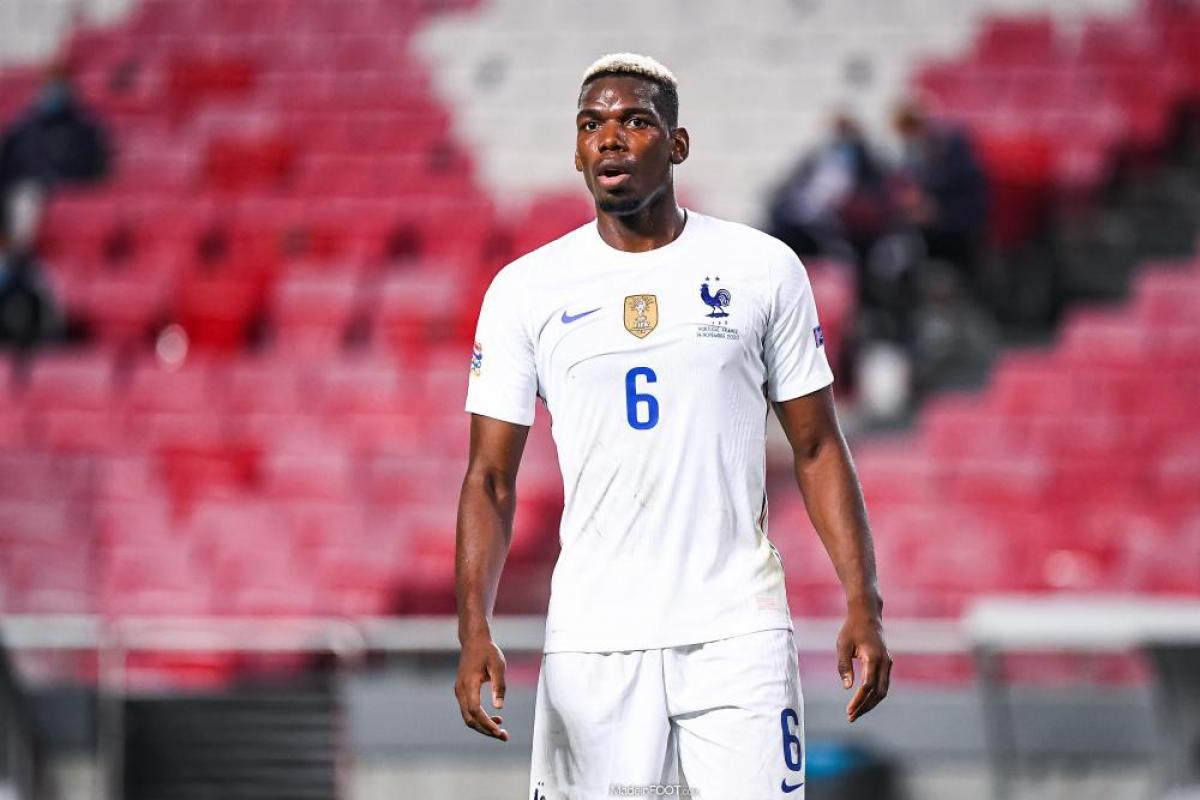 Paul Pogba, ici en équipe de France.