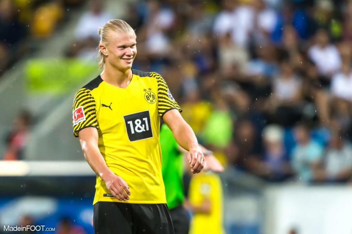 Haaland avec Dortmund