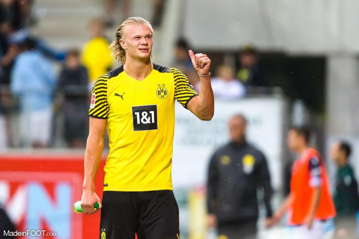 Erling Haaland avec le Borussia Dortmund