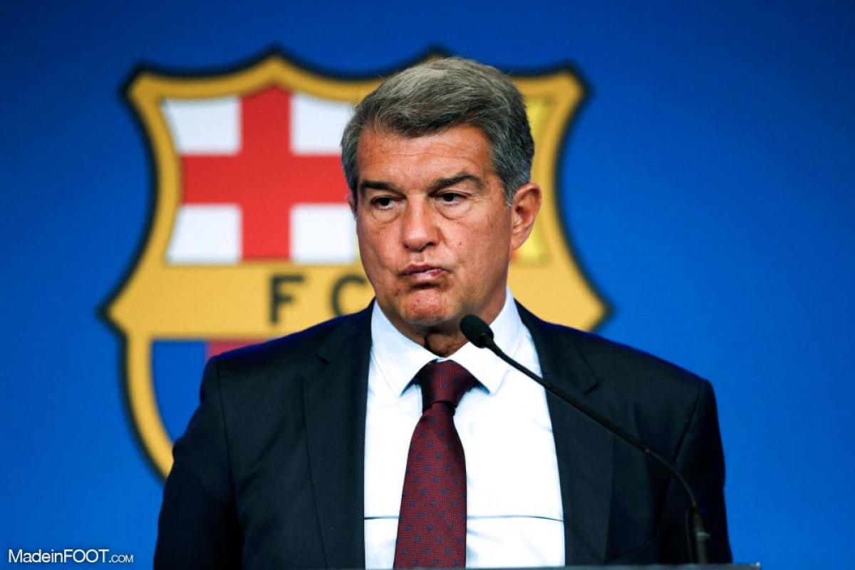 Joan Laporta, président du FC Barcelone