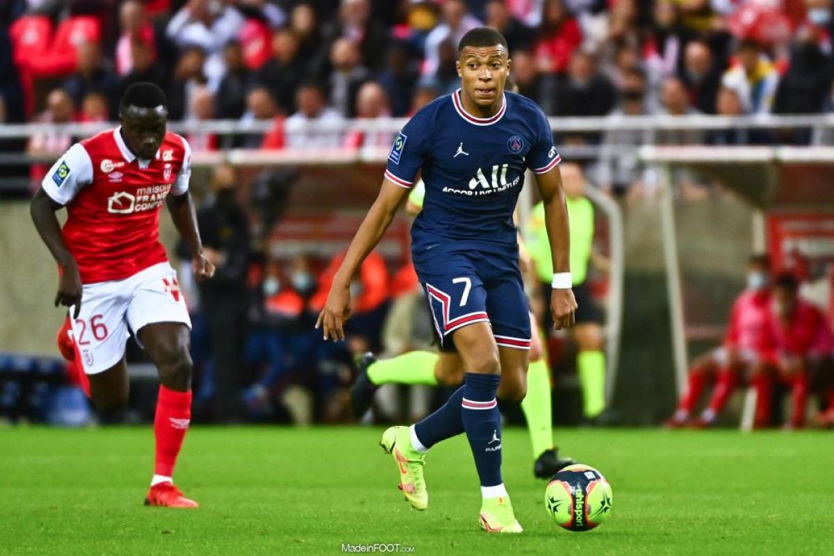Kylian Mbappé avec le PSG