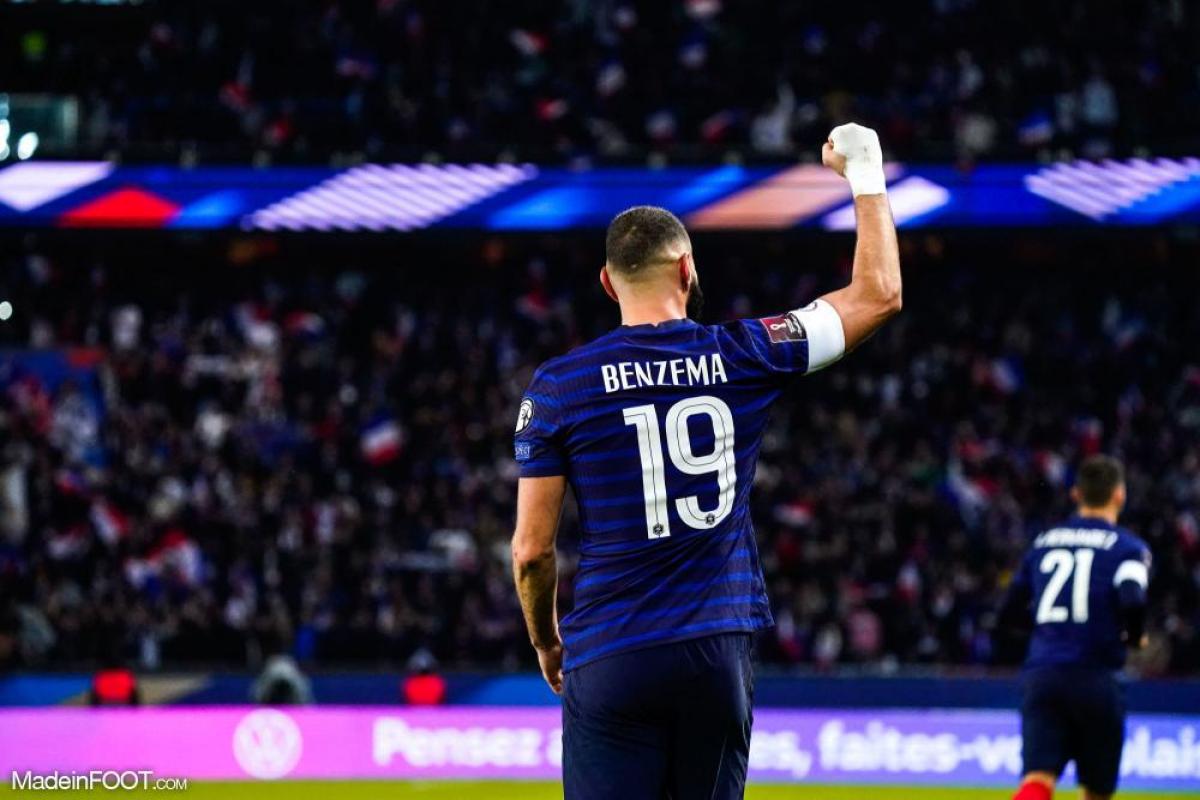 Karim Benzema a retrouvé les Bleus