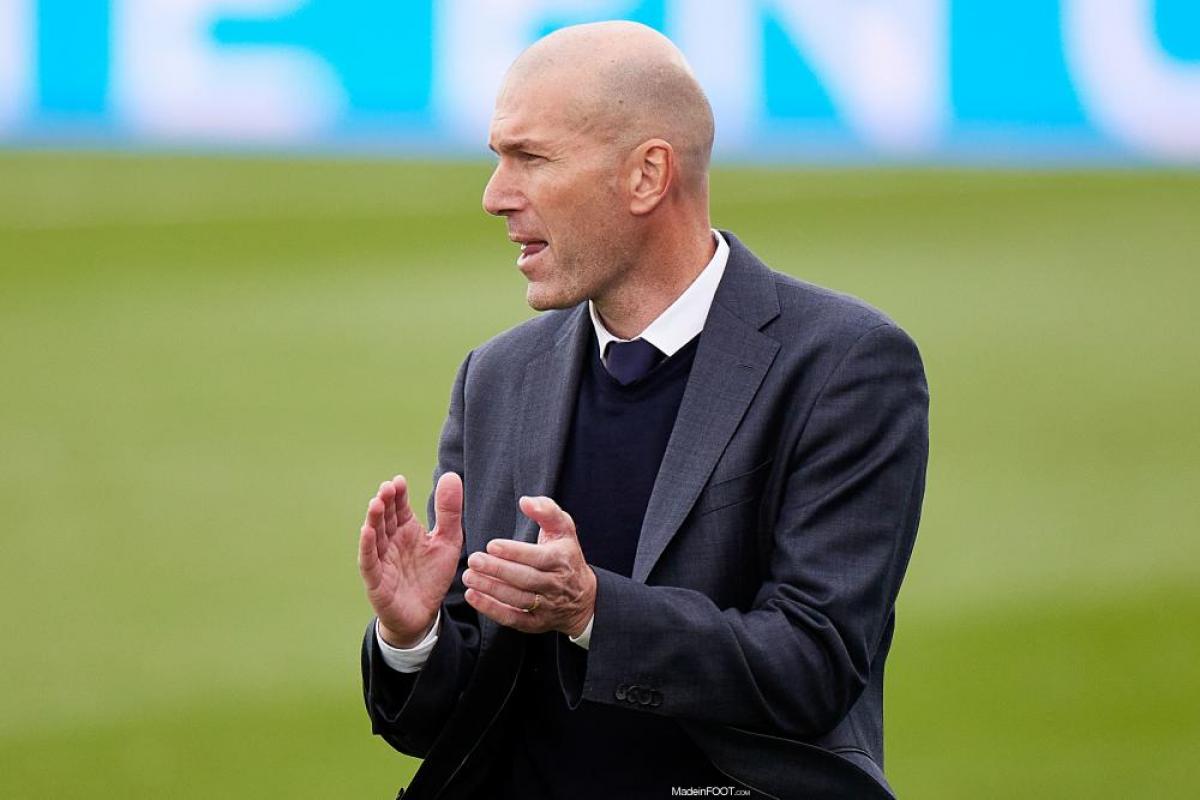Zinedine Zidane, ex-coach du Real Madrid.