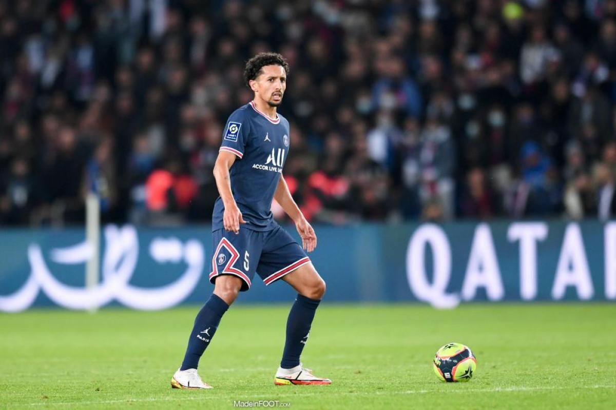 Marquinhos avec le PSG