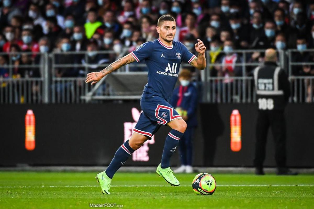 Verratti avec le PSG