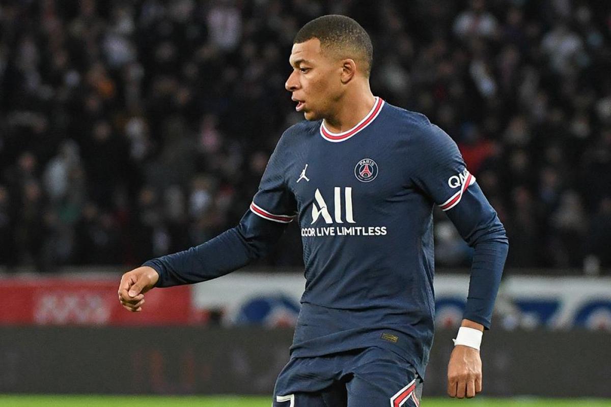 Kylian Mbappé, attaquant du PSG