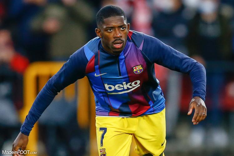 Ousmane Dembélé, attaquant du FC Barcelone.