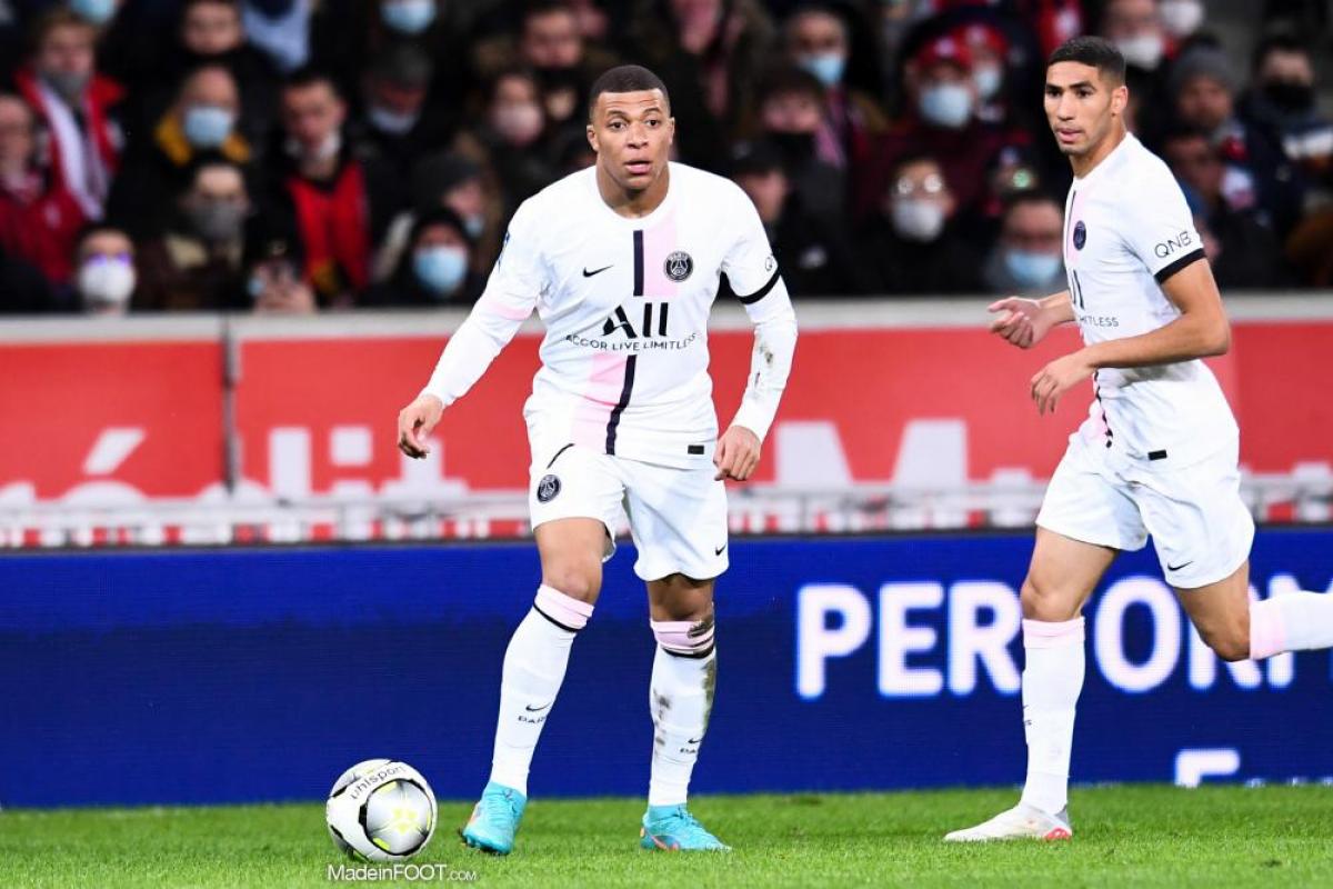 Mbappé avec Paris