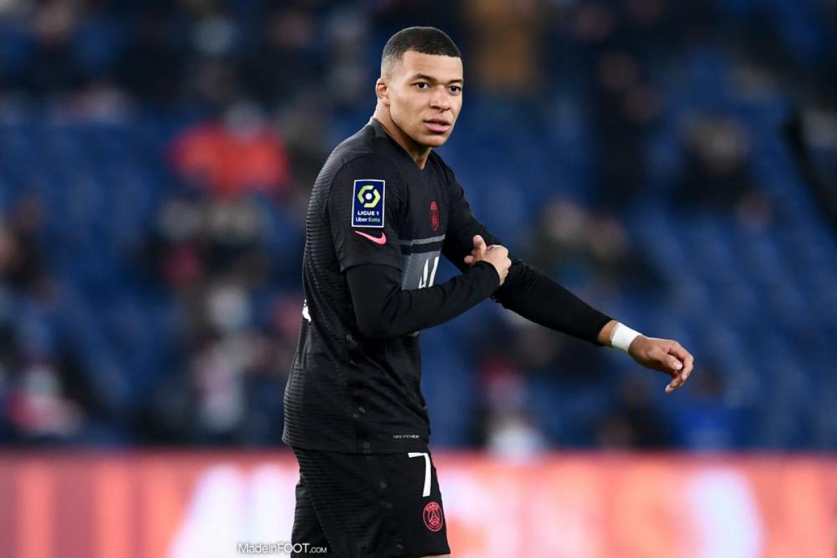 Kylian Mbappé, joueur du PSG
