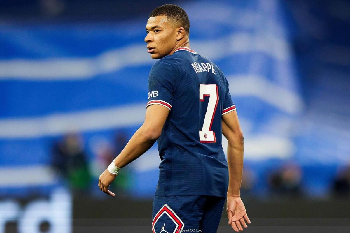 Kylian Mbappé avec le PSG