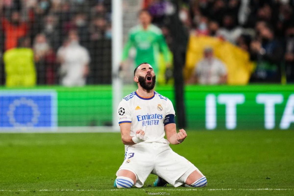 Karim Benzema, l'attaquant du Real Madrid.
