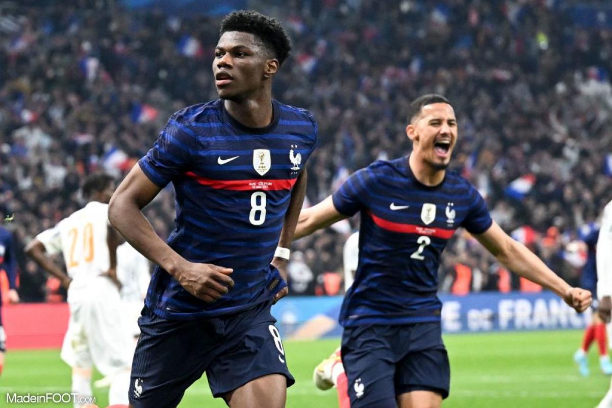 Les compositions d'équipes officielles de France - Autriche
