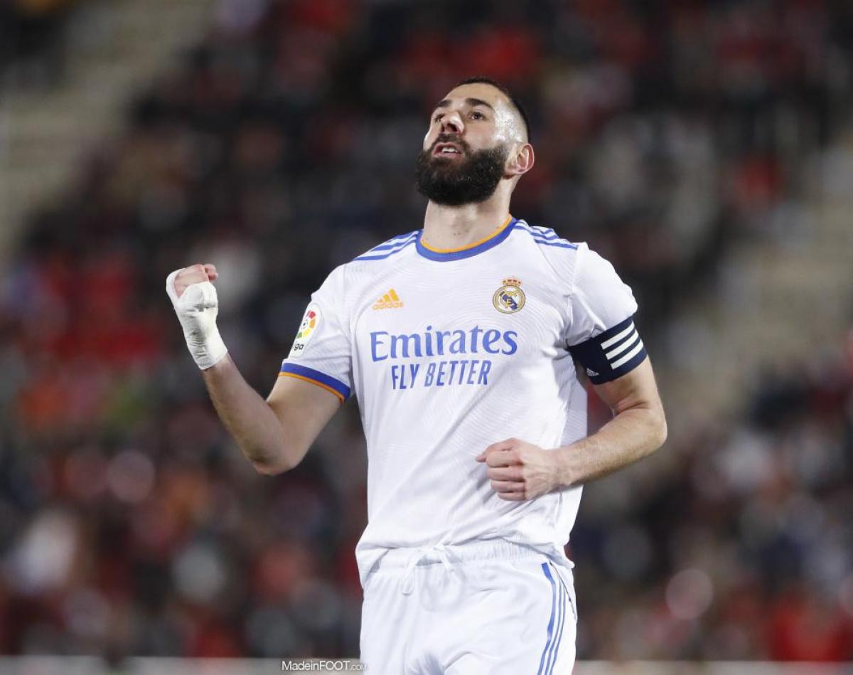 Karim Benzema, attaquant du Real Madrid