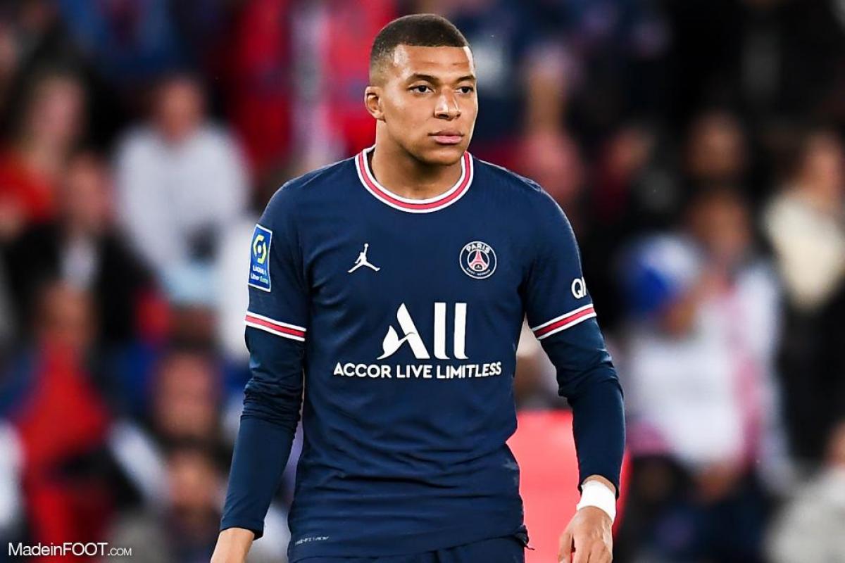 Kylian Mbappé, joueur du PSG