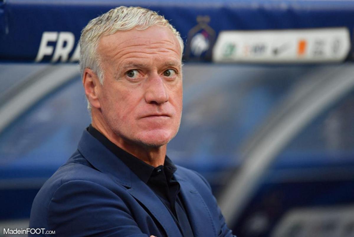 Didier Deschamps avec la France