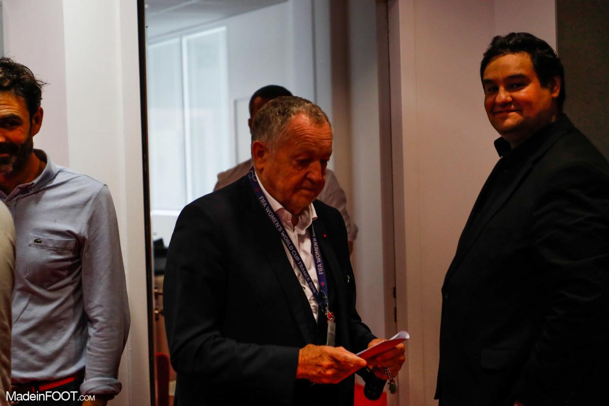 Jean-Michel Aulas, président de l'OL