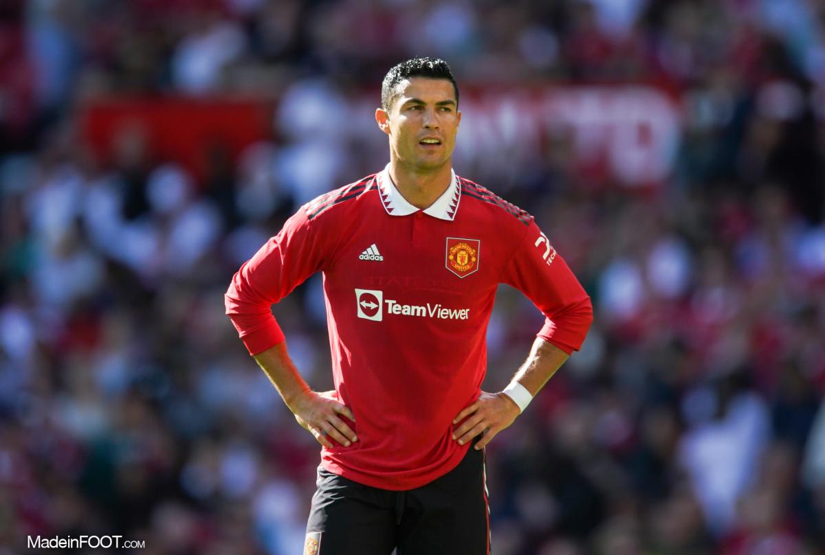Cristiano Ronaldo avec Manchester United