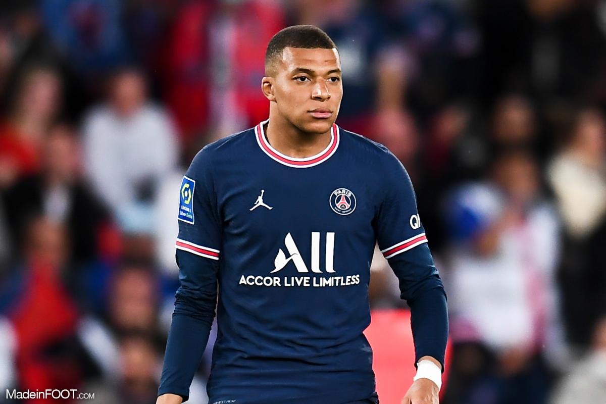 Kylian Mbappé sous le maillot du Paris Saint-Germain