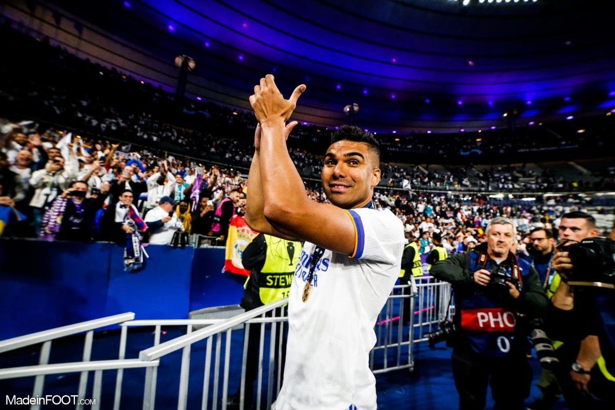 Casemiro avec le Real Madrid