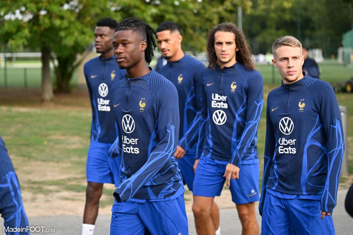 Eduardo Camavinga sous les couleurs des Bleus.