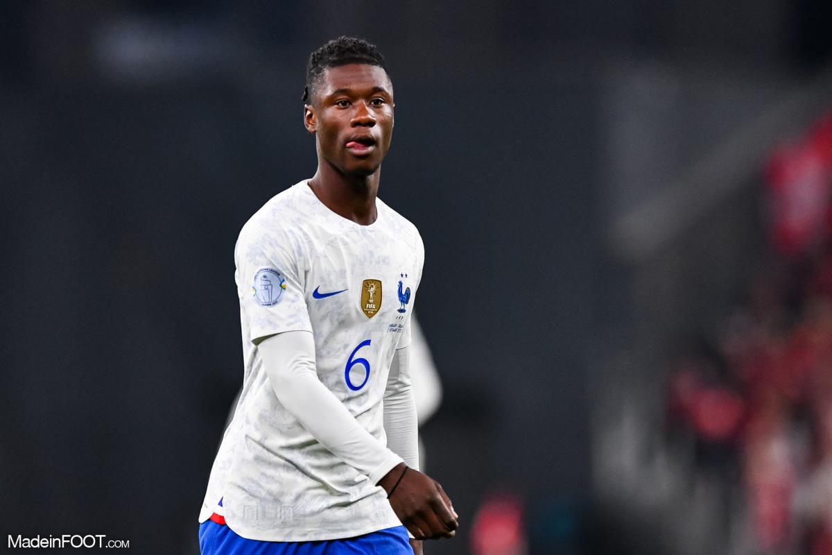 Eduardo Camavinga, milieu de terrain de l'équipe de France