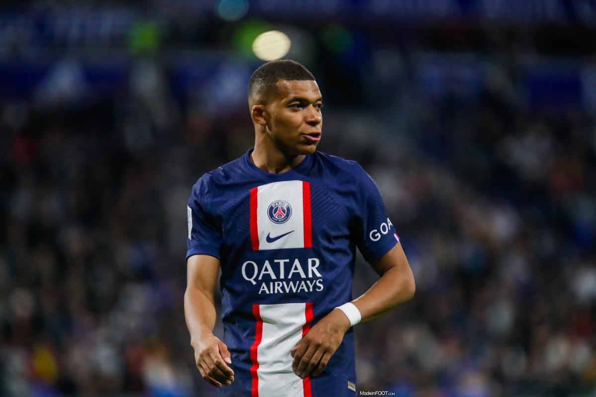 Kylian Mbappé avec le PSG
