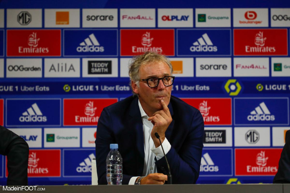 Laurent Blanc, entraîneur de l'OL. 