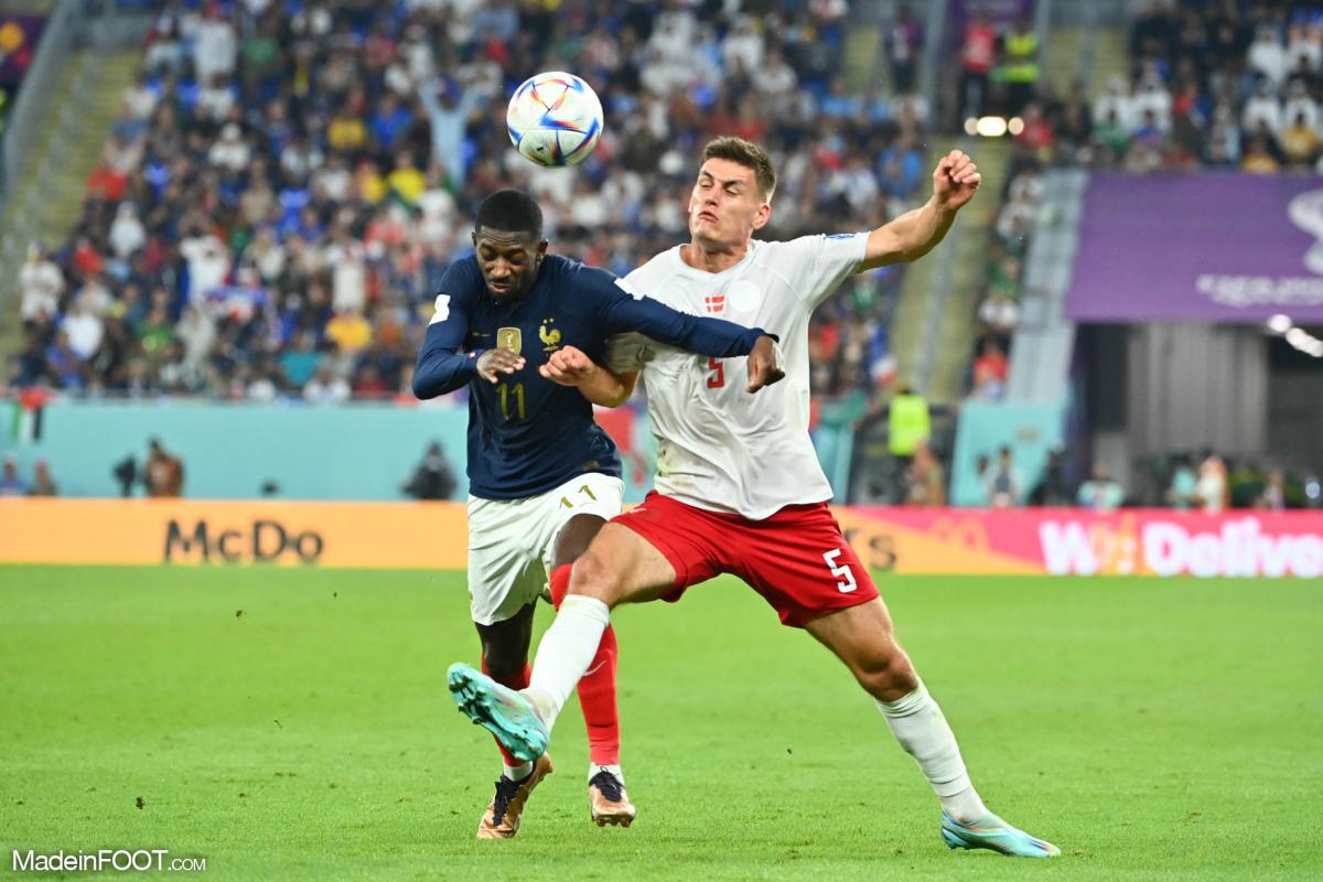 Ousmane Dembélé, l'attaquant du FC Barcelone et de l'équipe de France.